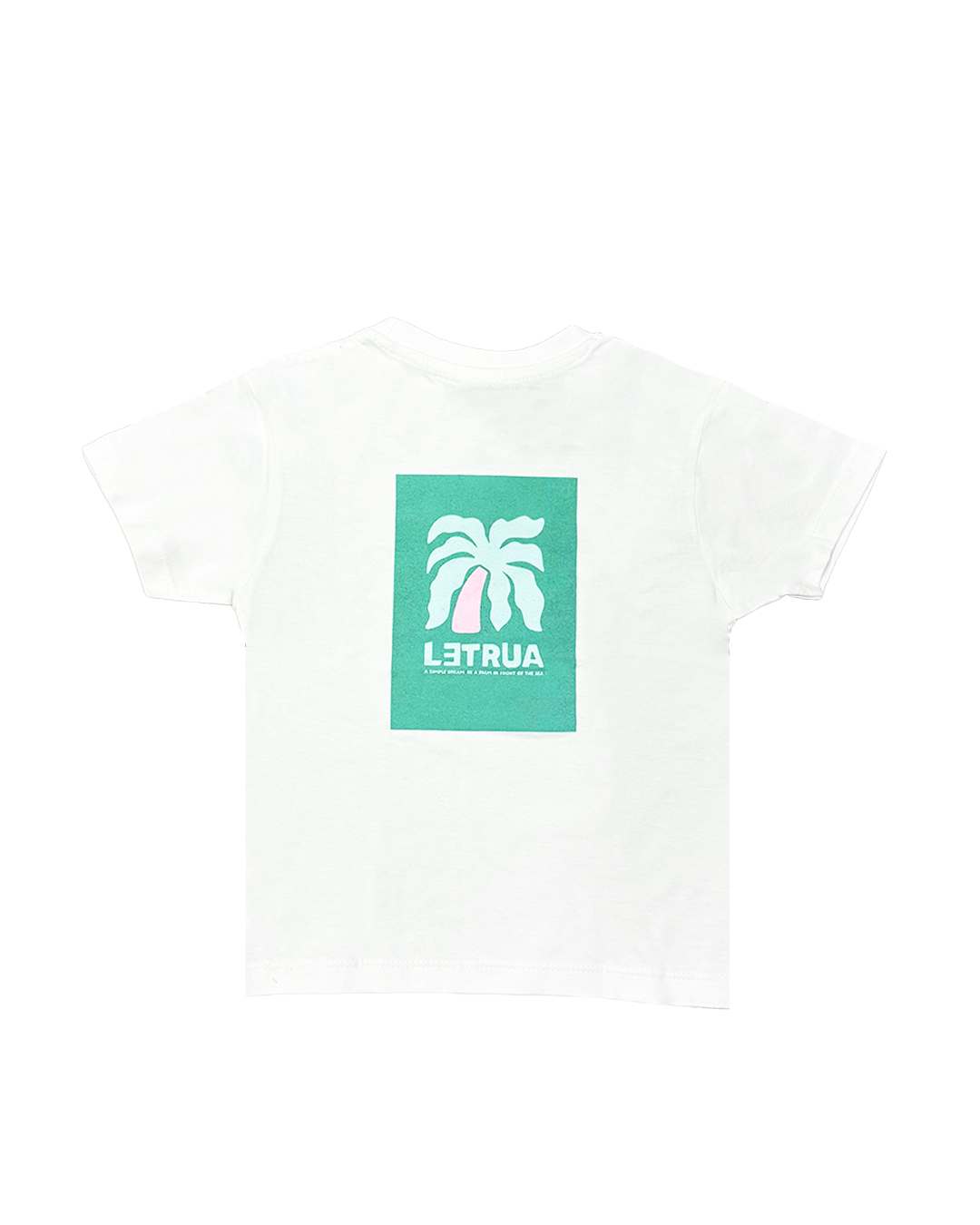 CAMISETA NIÑO DE MANGA CORTA PALMERAS